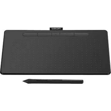 Wacom Intuos Wireless Graphics Drawing Tablet for Mac, , Chromebook & Android (medium) with Software Included, Black (CTL6100WLK0