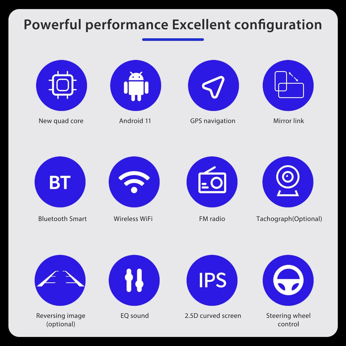 Double Din Car Stereo Radio 10'' Touch Screen Carplay Universal Car Multimedia Player with Bluetooth  Radio Receiver Mirror Link（1+16G）