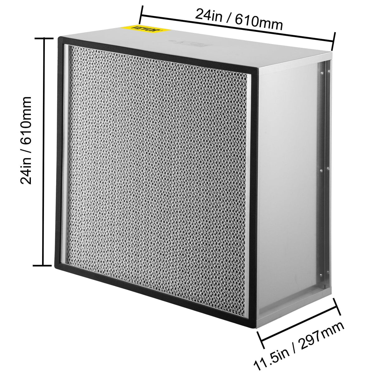 Bentism Filter Replacement, 24''x24''x11.5''  Filter, True  Pleated Air Filter, Air Filter Replacement with Durable Galvanized Frame, 99.97% Standard Filter Compatible