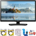 22" Class 21.5" Diag Full  1080p   2017 Model (22LJ4540) with 2x 6ft High Speed  Cable, Stanley 6-Outlet Surge Adapter, Screen Cleaner for  TVs & 1 Year Extended Warranty