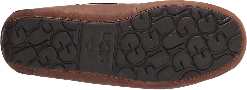 Mens Olsen Slipper 9 Tan Leather