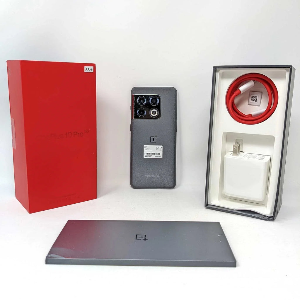 Open Box Oneplus 10 Pro 5G 128GB NE2217  Unlocked 6.7" Single  8GB  Smartphone - Volcanic Black