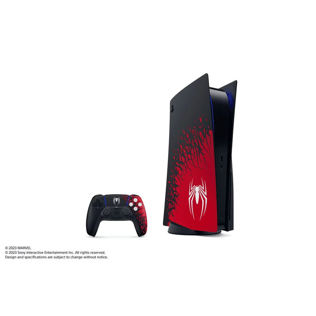 Newest 2024  Sony PlayStation_PS5 Gaming Console(Disc) with Marvel’s Spider-Man 2 Bundle Limited Edition