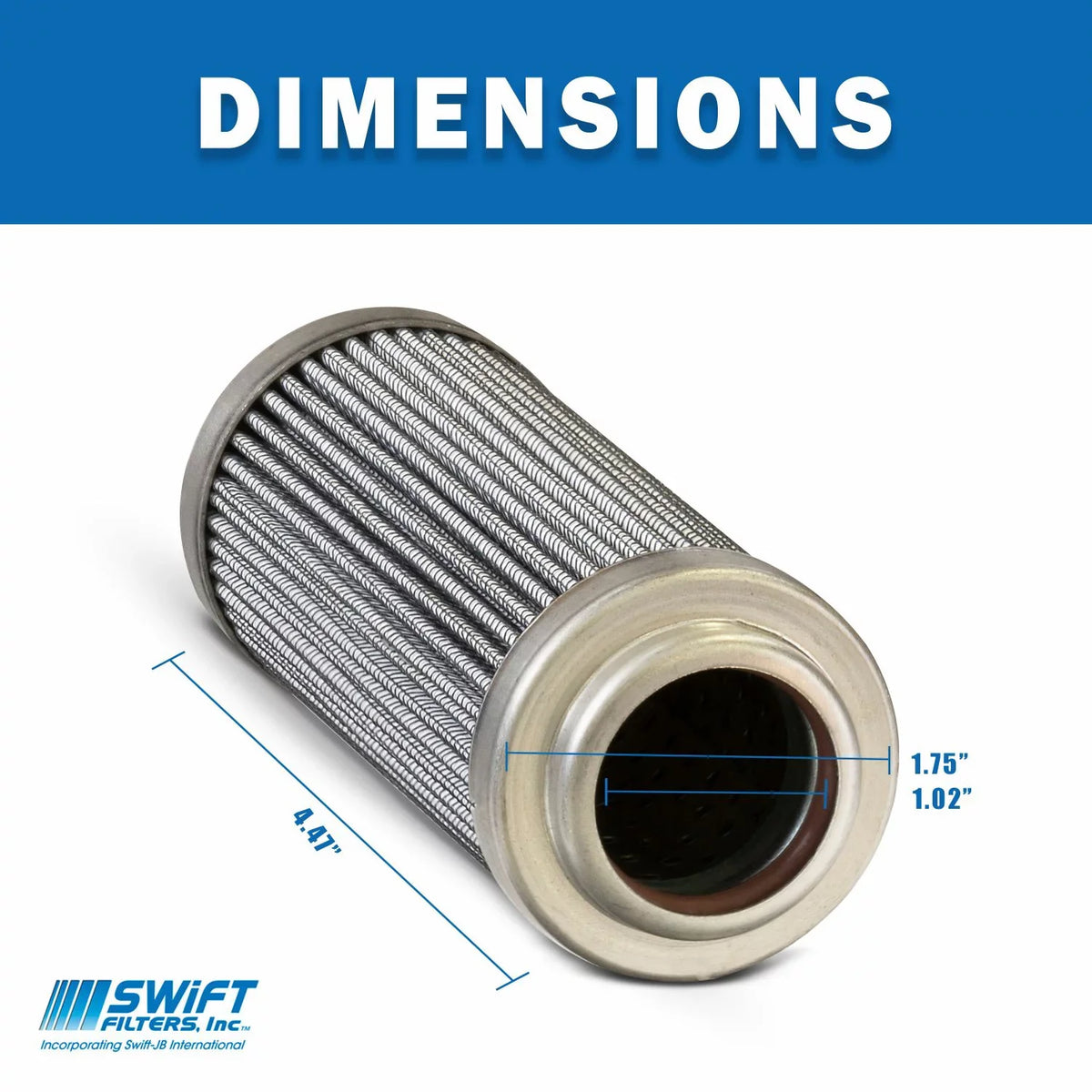 Direct Interchange for   P-F--2-3C Cartridge Filter Element Microglass Construction 3 Micron