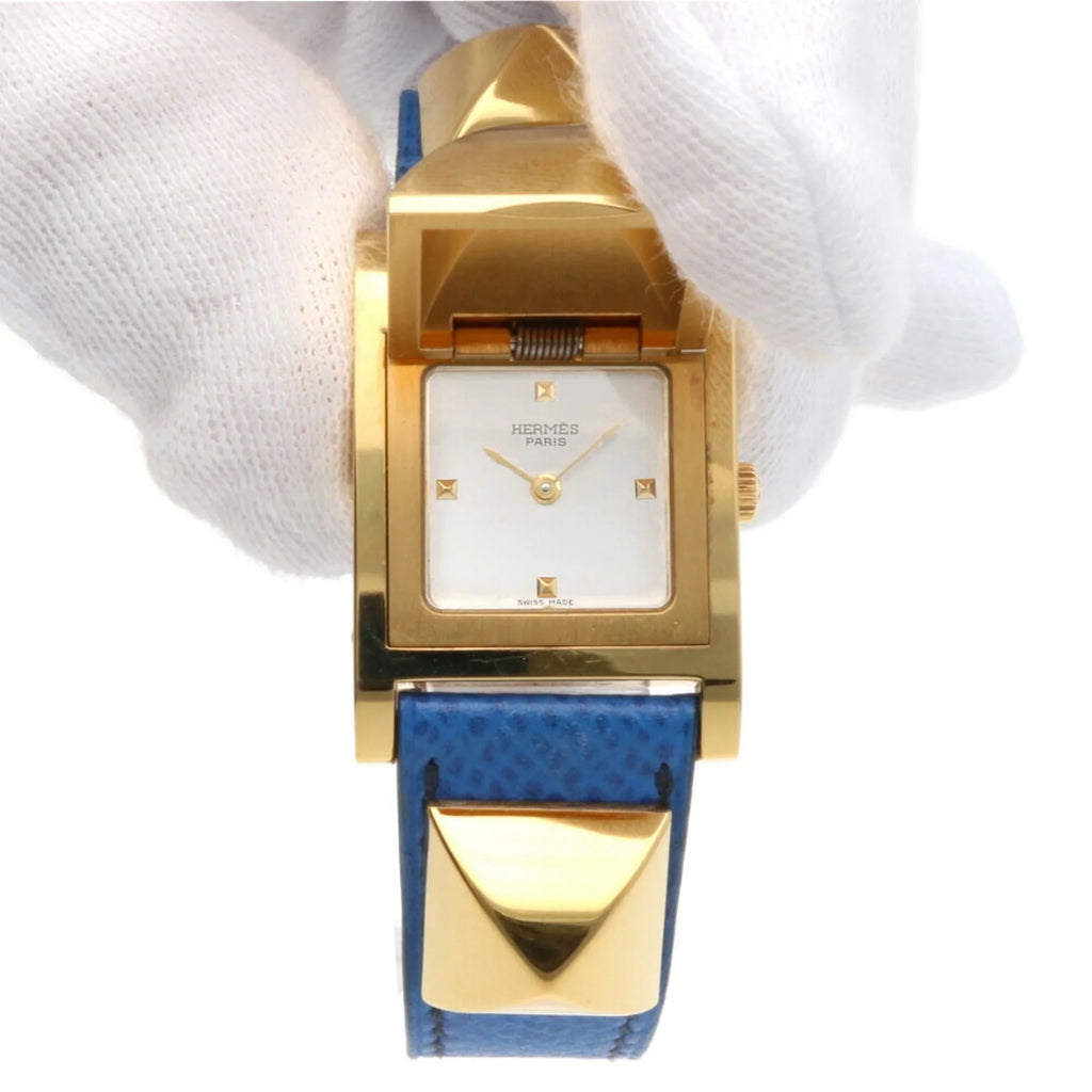Pre-Owned Hermes Medor Watch  Quartz Ladies  (Fair)