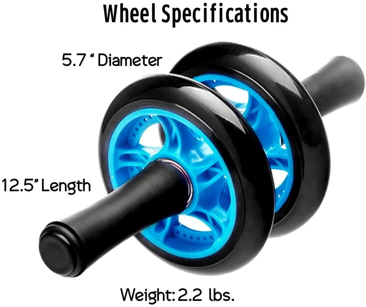 Dual  Roller Wheel with Ball Bearings and Knee Pad
