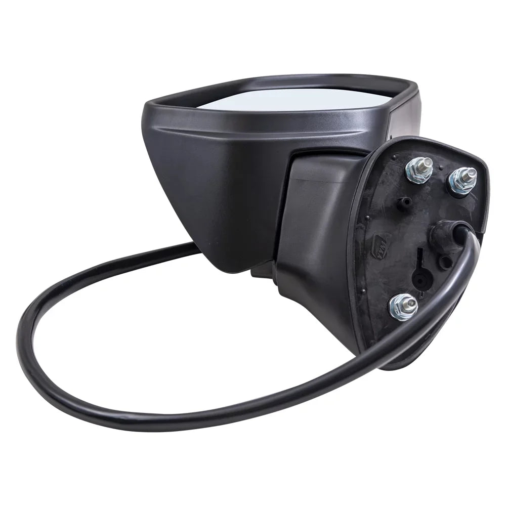 Brock Aftermarket Replacement Passenger Right Power Mirror With Heat-Signal- Camera Paint To Match Black Compatible With 2018-2020 Toyota Camry North America Built