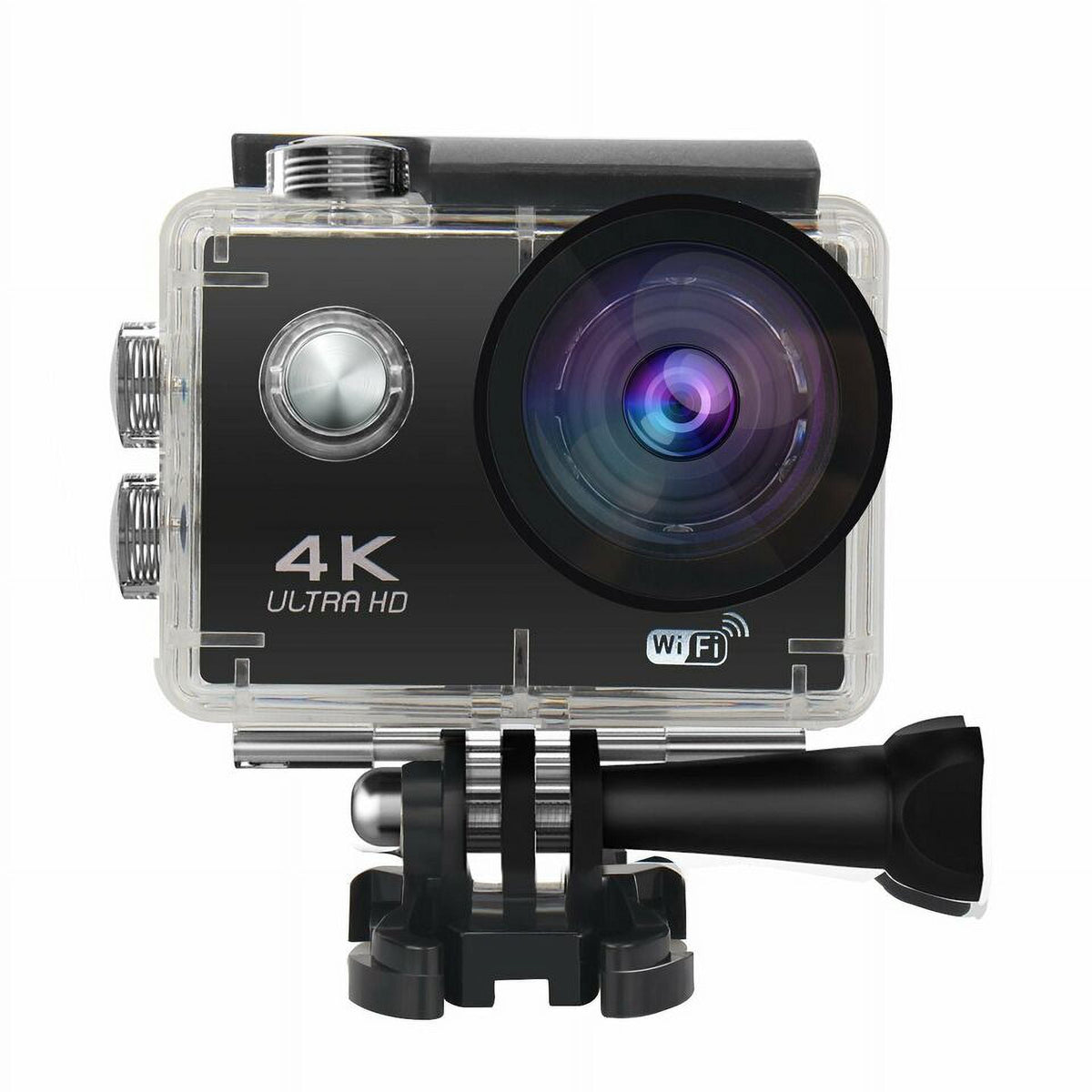 Action Camera  1080P Sports Camera Under 30M Waterproof,  Card, Battery, Carry Case Included