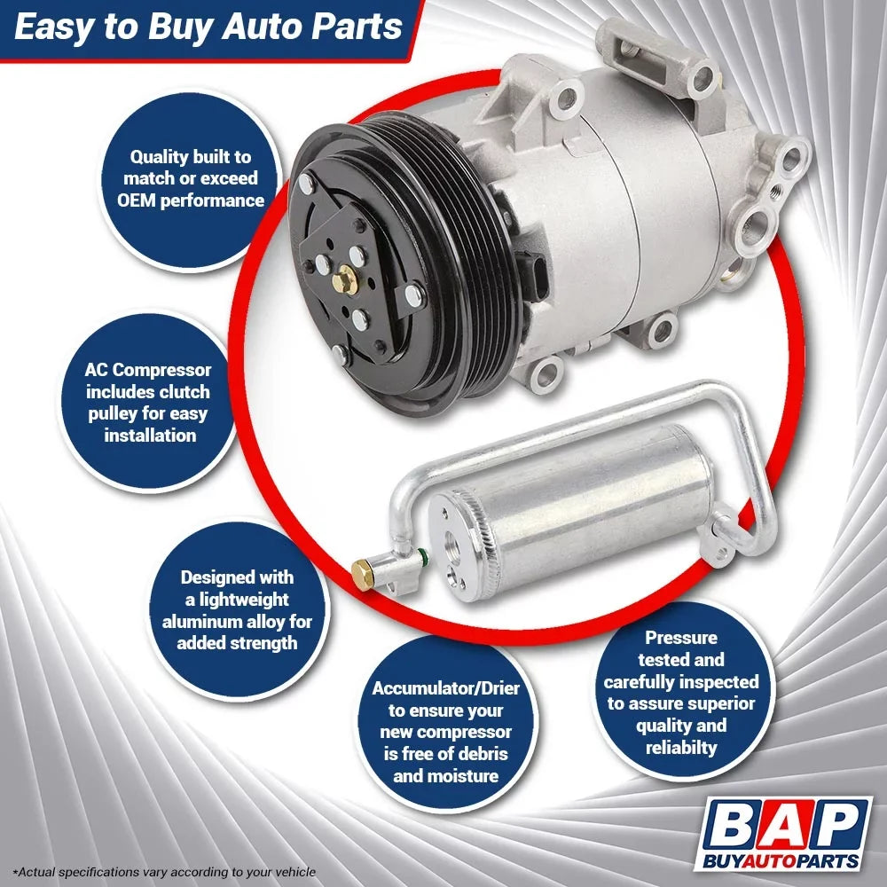 For 2009 Mercury Mariner & Mazda Tribute Hybrid  Compressor & A/C Drier - Buyautoparts