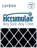 Accumulair Carbon 20x20x2  10 Odor Eliminating Air Filter (4 Pack)