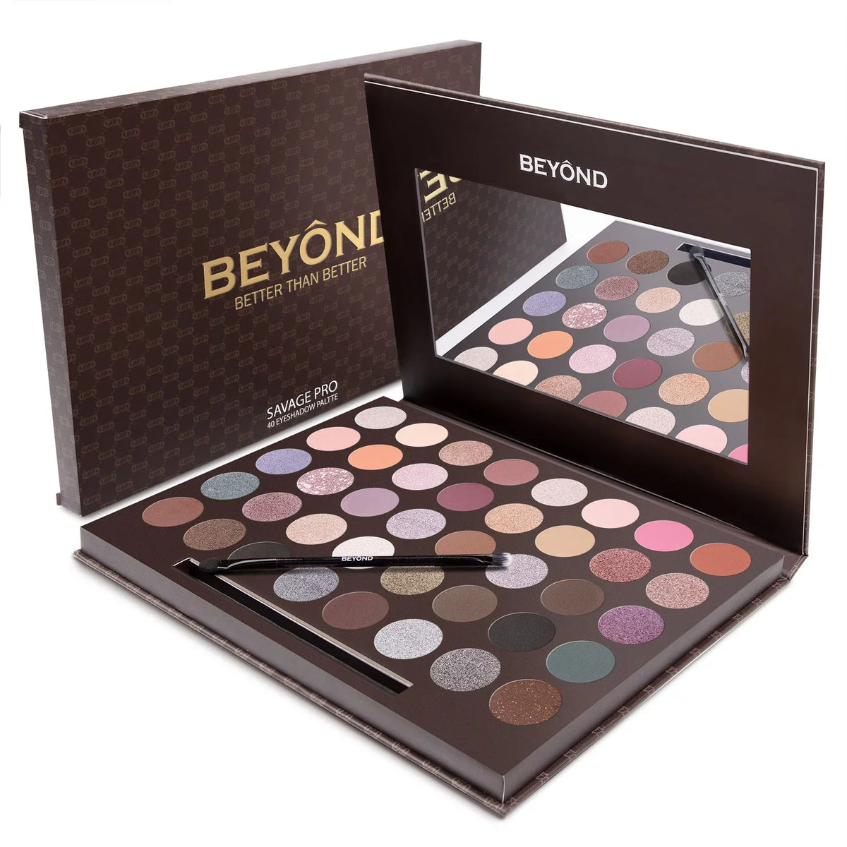 40 Colors Shimmer & Matte Highly Pigment Eyeshadow Palette.