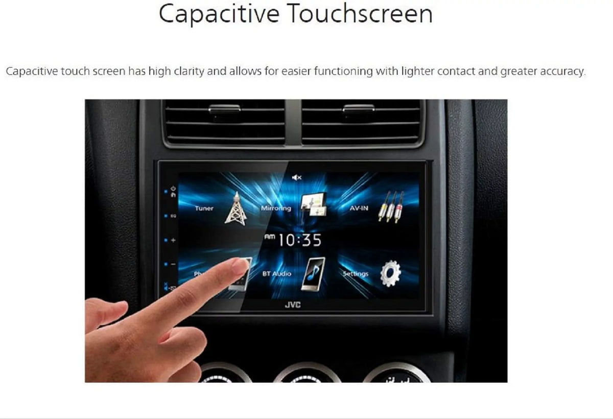 '-M150BT Bluetooth Car Stereo Receiver with  Port 6.75" Display Radio MP3 Player Double  + Absolute Camera