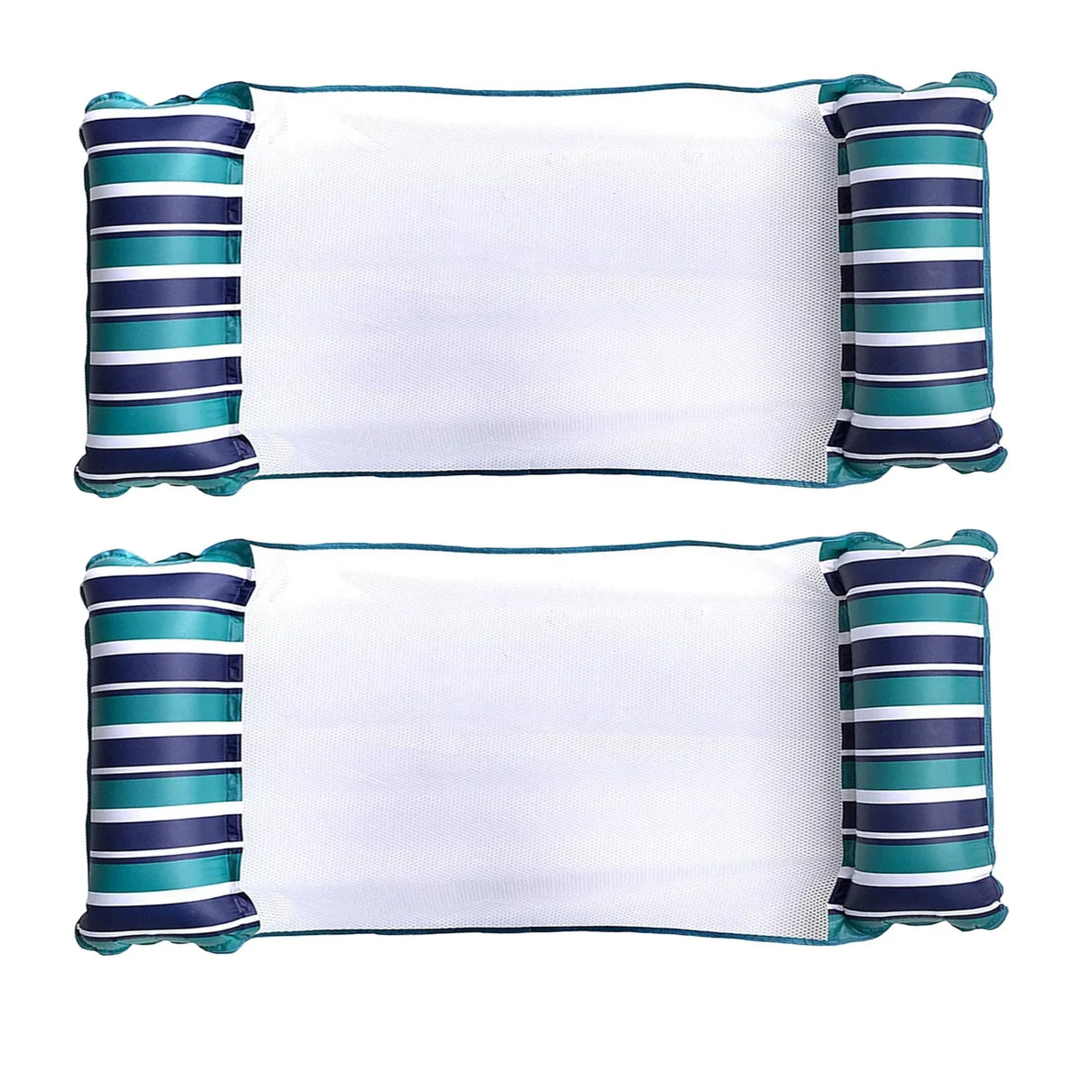 Aqua Deluxe Monterey  Hammock 4 in 1 Multi Purpose Float, Teal (2 Pack)
