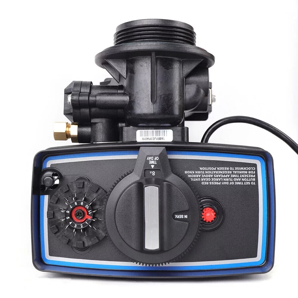 Fichiouy Clock Control Valve for Water Filter Softener Resin Tank Automatic Operating 3W 110V
