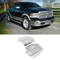 Rear Side View Mirror Covers for Dodge  1500 2009-2018 Without Turn Signal Hole