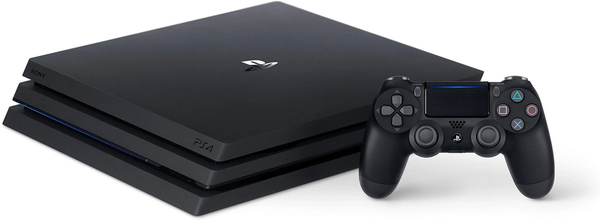 Sony PlayStation 4 Pro 1TB Gaming Console Black Included   Bundle Like New