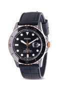 Fossil -01 Black Silicone Mens Watch CE5022