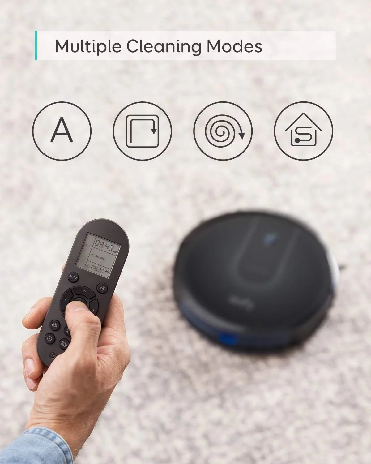 Open Box Eufy by Anker BoostIQ RoboVac 12 Robot Vacuum Cleaner -T2109112 - Black