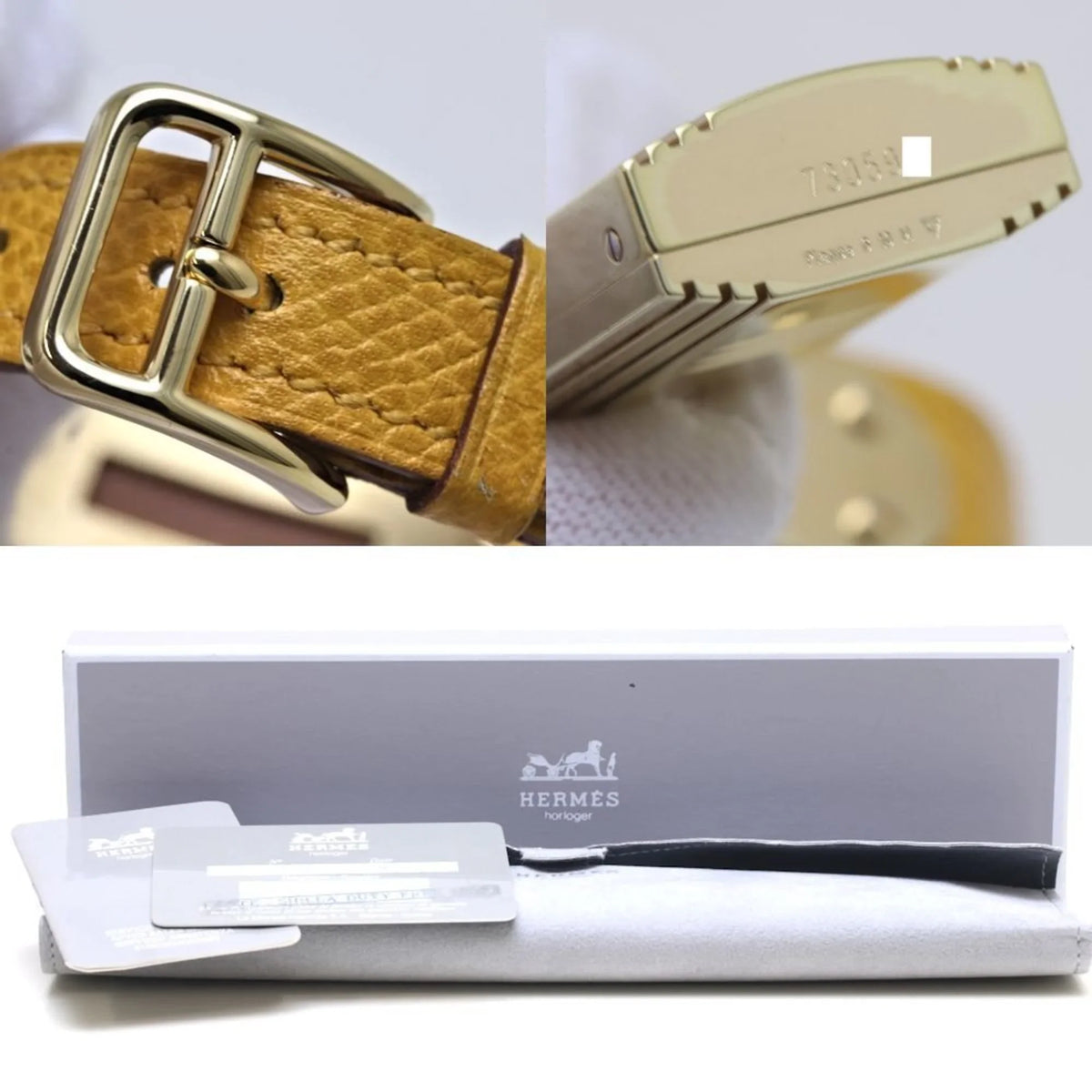 Pre-Owned  Kelly Watch KE1.201 ○Y stamp  (gold plated) x Vaux Epson Ladies 39261 (Good)