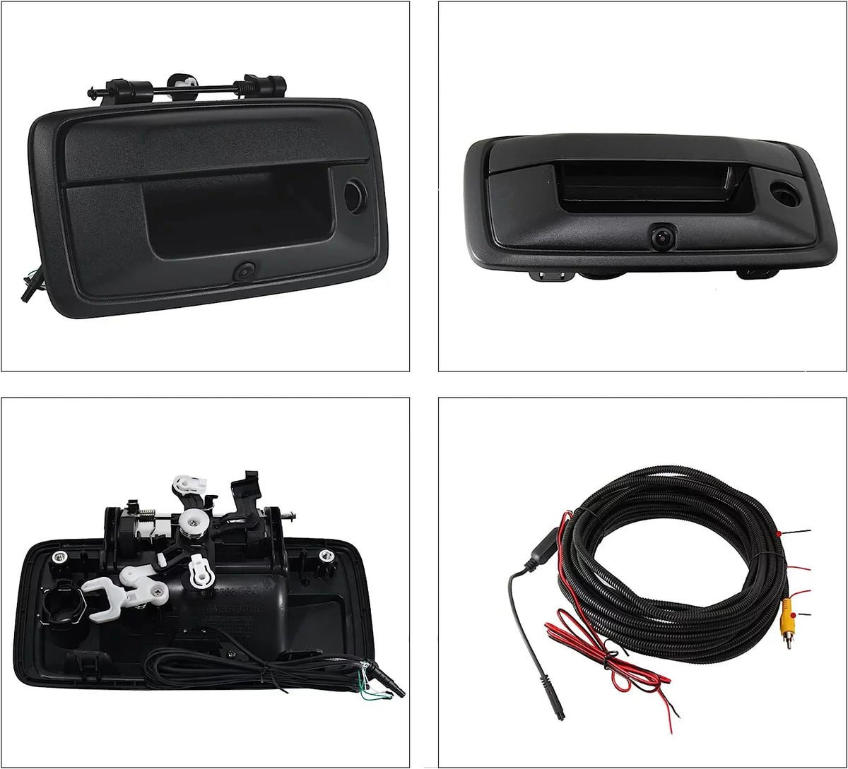 Tailgate Handle Backup Camera Rear View for 2014-2018 Chevrolet Silverado  Sierra 1500 Park Assist Camera