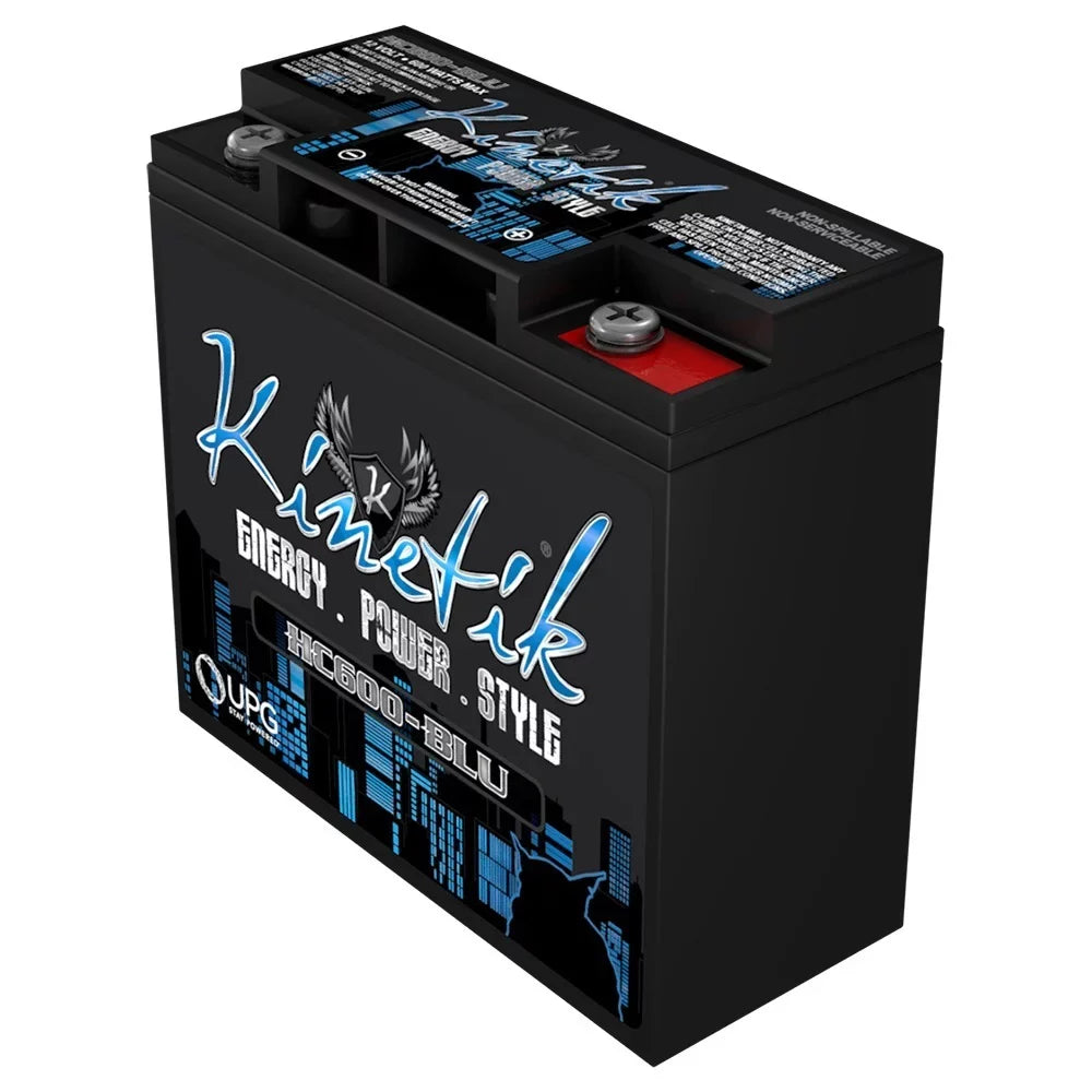 Kinetik HC600BLU 600W 12V Power Cell Replacement Battery for  XP750 D680 S680