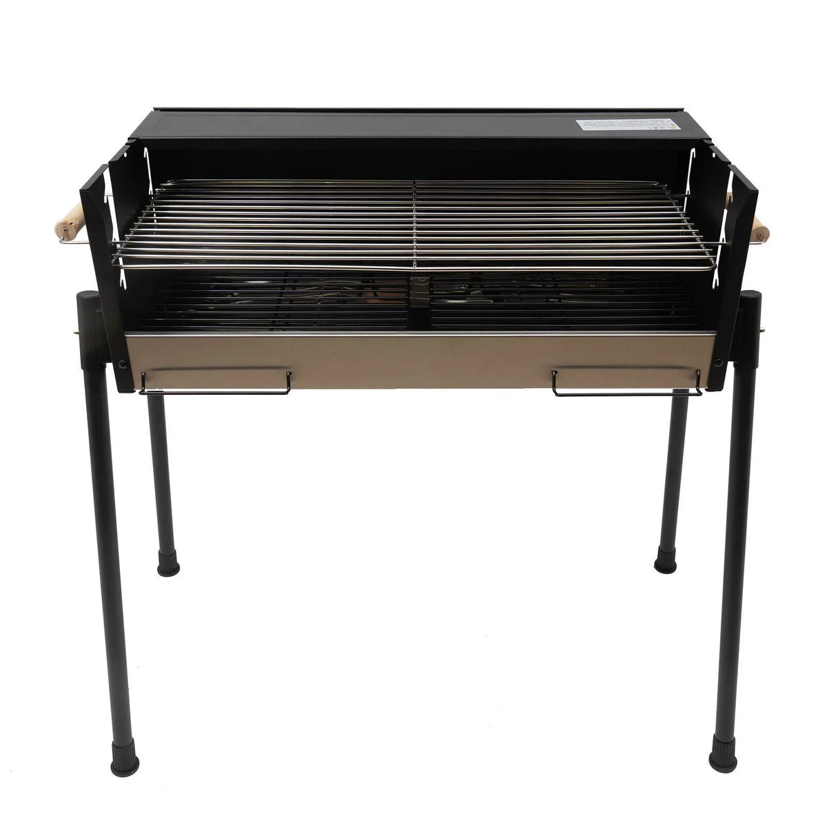 Miumaeov Barbecue Charcoal Grill Portable Charcoal Grill 304 Food Grade Stainless Steel Folding Grill with  Tool Kits for Camping Grill Picnic