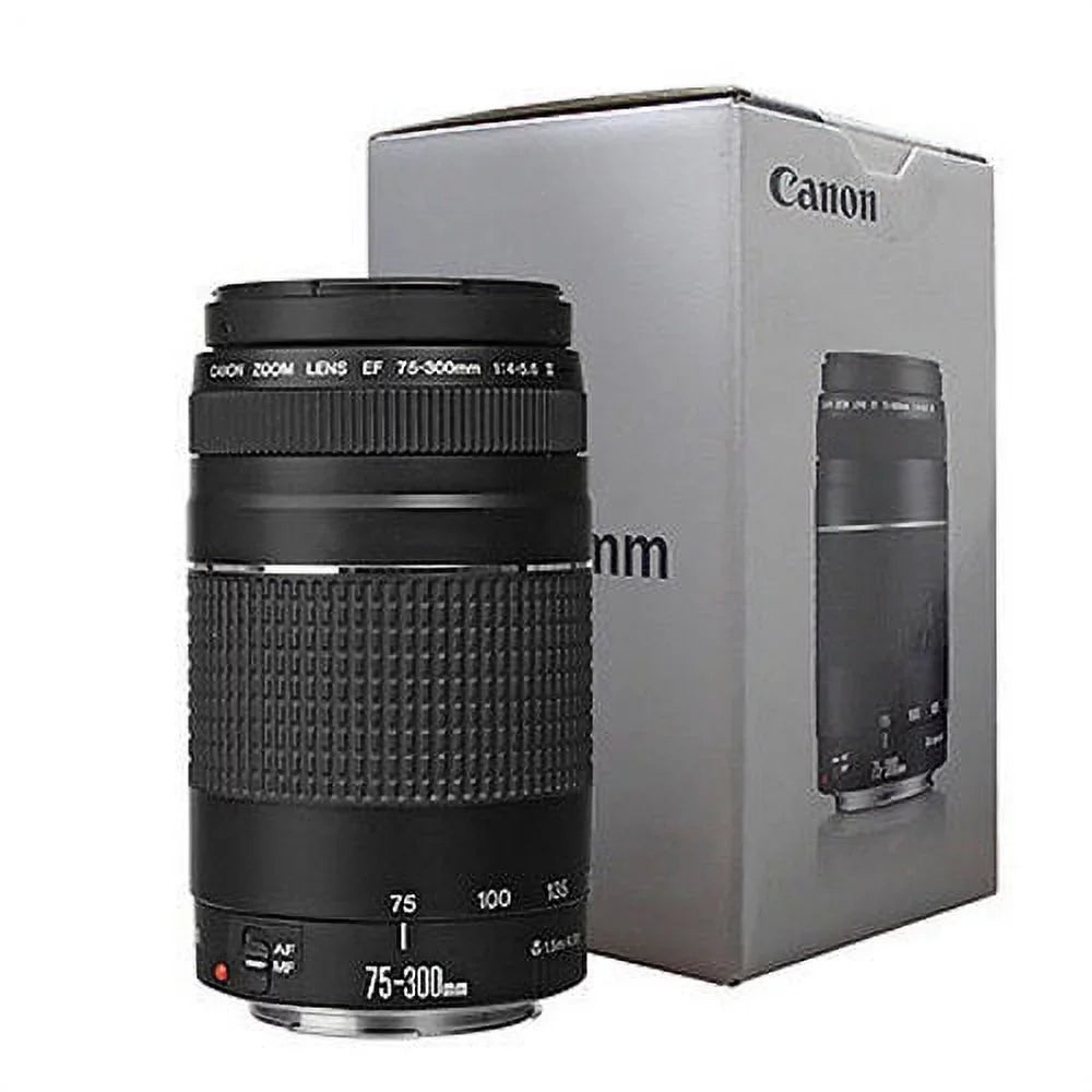 Canon  75-300mm f/4-5.6  Autofocus Lens for  T6 T6s T6i T5 T5i