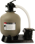Rx Clear Radiant 19" Above-Ground Pool Sand Filter with 1  Extreme Force Pump