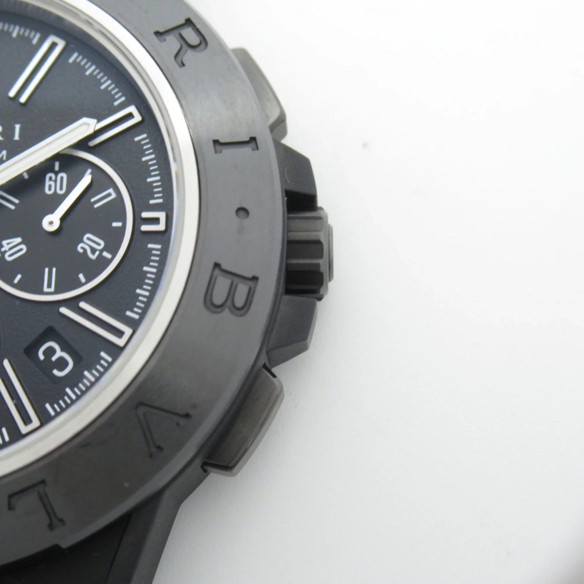 Pre-Owned  Diagono Magnesium Chrono Wrist Watch watch Wrist Watch DG42SMCCH Mechanical Automatic Black  Rubber belt mag DG42SMCCH (Good)
