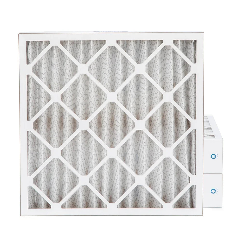 Pamlico Air 20x20x4  8 Pleated  Furnace Air Filters. 3 Pack. (Actual Size: 19.5 x 19.5 x 3.75 Inches)