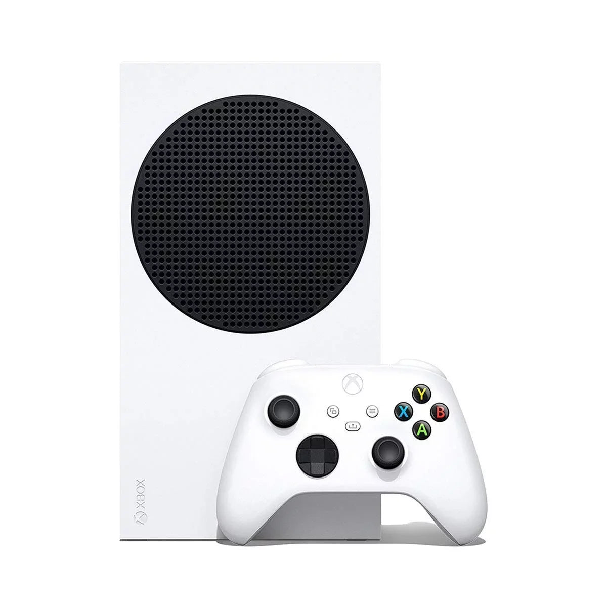 Microsoft Xbox Series S 512GB white Gaming Console + Gaming Earbuds With Microphone   Bundle Used