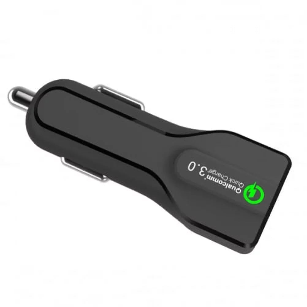 Type-C 3ft Metal  Cable w  Port Fast 18W Car Charger G4M for Samsung Galaxy Tab S3 9.7 S9 Plus, S8+ S8, S10e S10 Plus active 5G Note 9 8 10 Plus A9 A50 A20 A10e - Sonim XP8 XP3