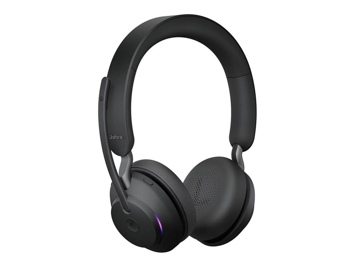 Jabra Evolve2 65 - -C  Teams Stereo with Charging Stand -C Connector Circumaural Headset - Black