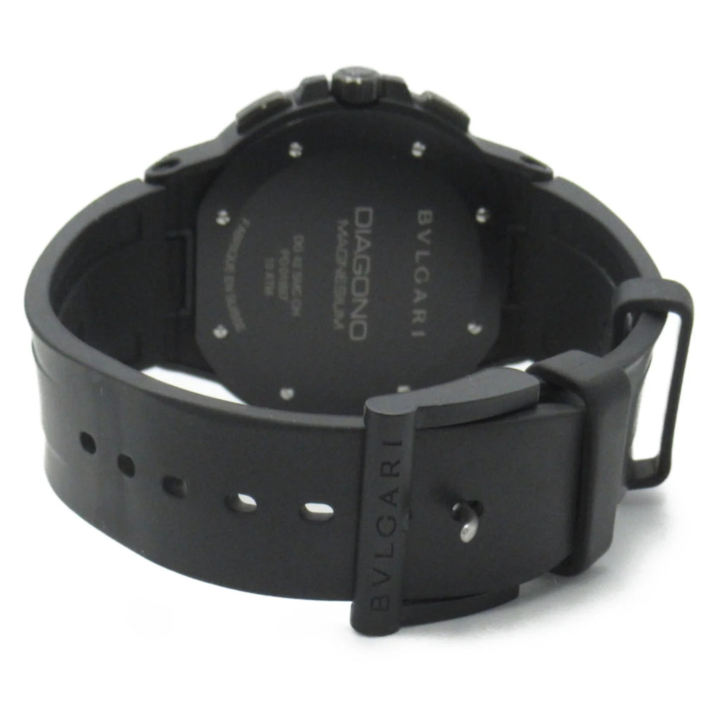Pre-Owned  Diagono Magnesium Chrono Wrist Watch watch Wrist Watch DG42SMCCH Mechanical Automatic Black  Rubber belt mag DG42SMCCH (Good)