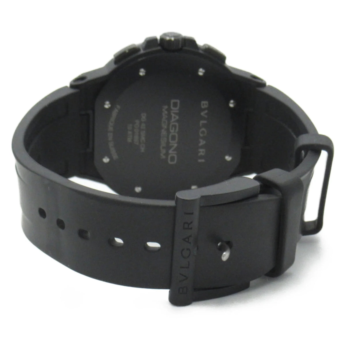 Pre-Owned  Diagono Magnesium Chrono Wrist Watch watch Wrist Watch DG42SMCCH Mechanical Automatic Black  Rubber belt mag DG42SMCCH (Good)