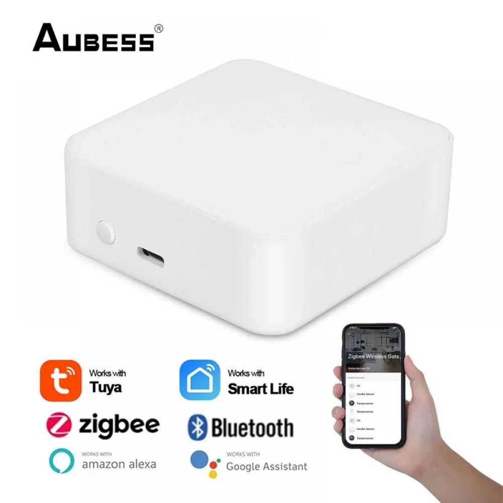 tuya Multi-mode Gateway WiFi+Bluetooth-compatible+Zigbee multi-tocol communication Gateway tuya/smart life  Remote Control