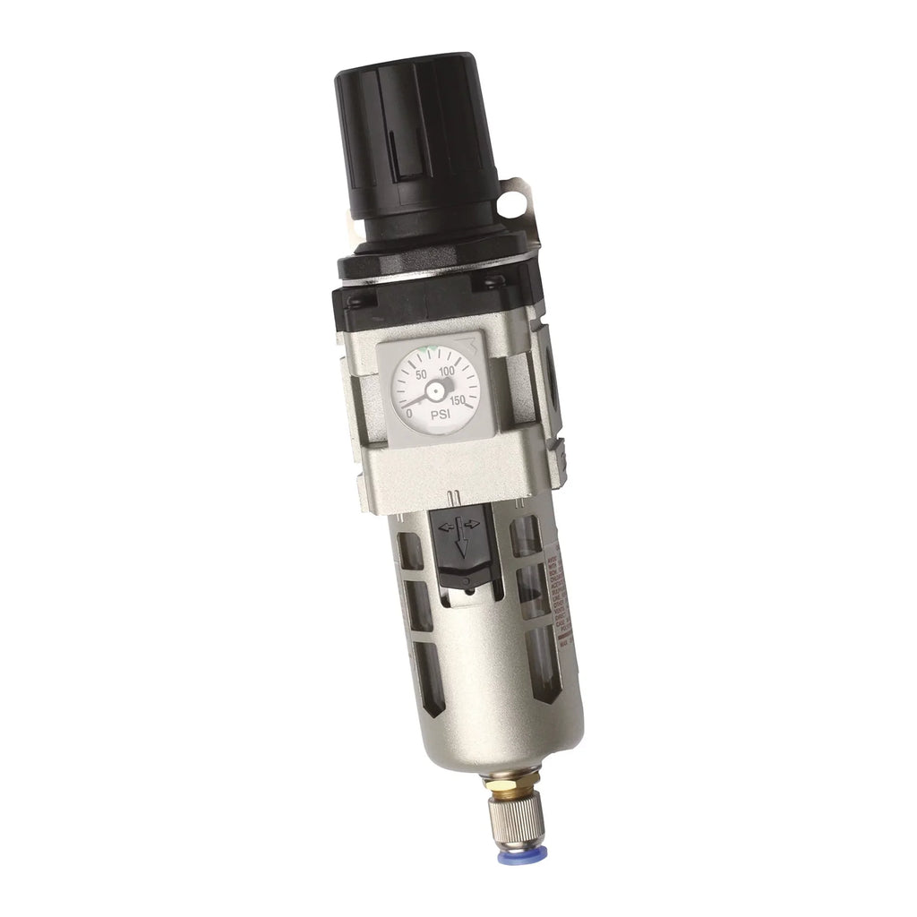 RapidAir MaxLine K93217 0.75 Inch 175 Max   Filter Regulator w/ Gauge