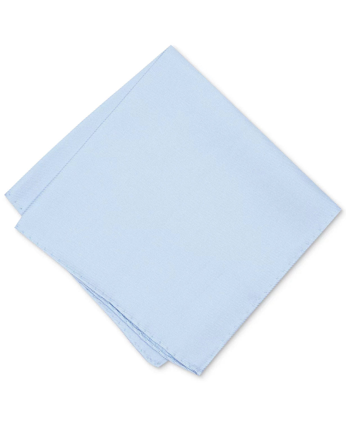 Alfani   Men's Solid Twill Silk Pocket Square, O/S