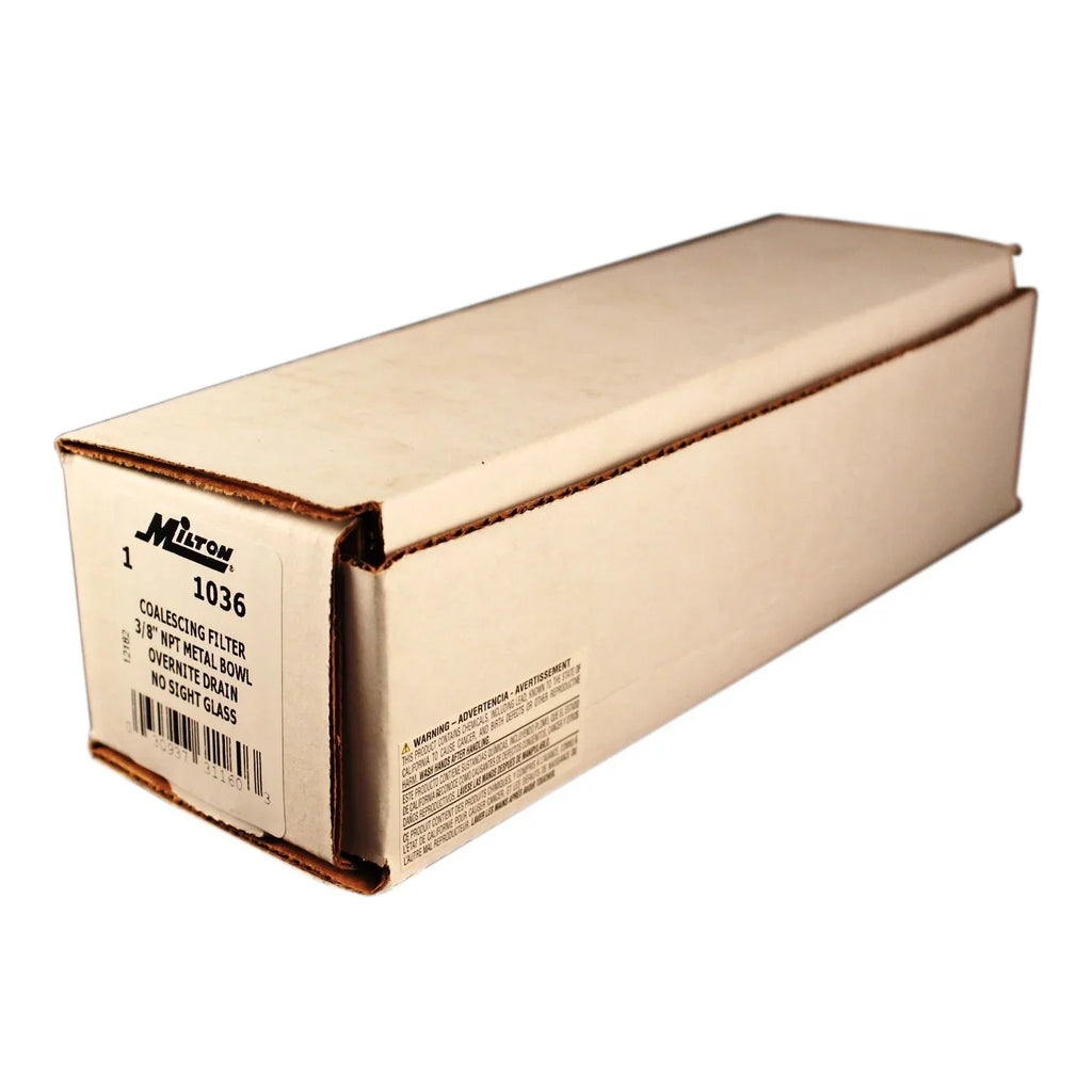 Milton 1036 0.37 in.  Metal  Coalescing Filter