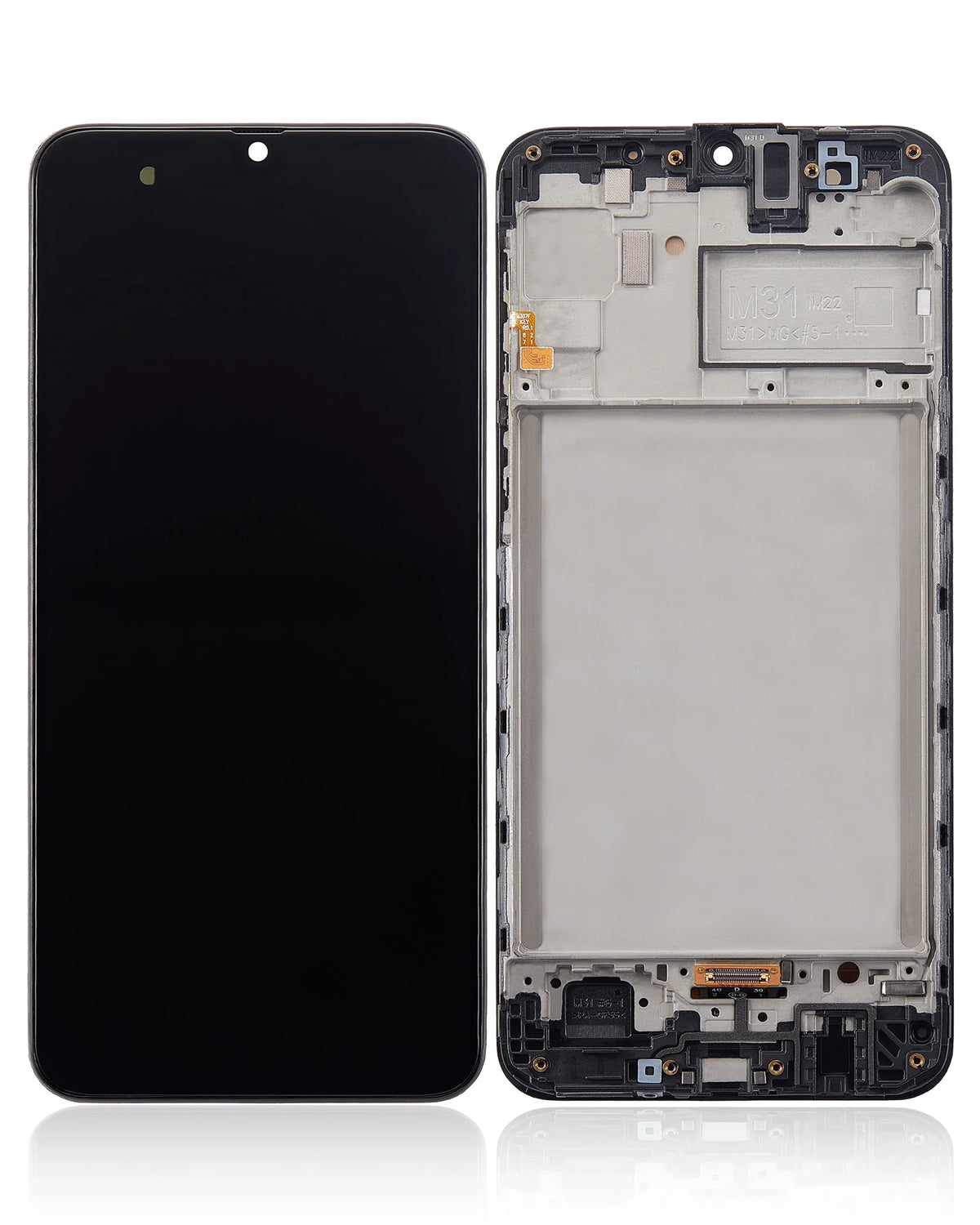 Replacement  Assembly With Frame Compatible For Samsung Galaxy M31 (M315 / 2020) (Aftermarket Plus) (All Colors)