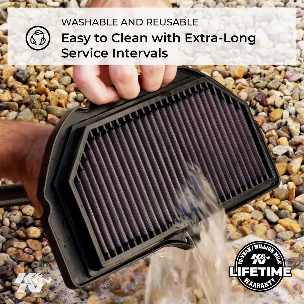 K&N -1009 Suzuki High Performance Replacement Air Filter