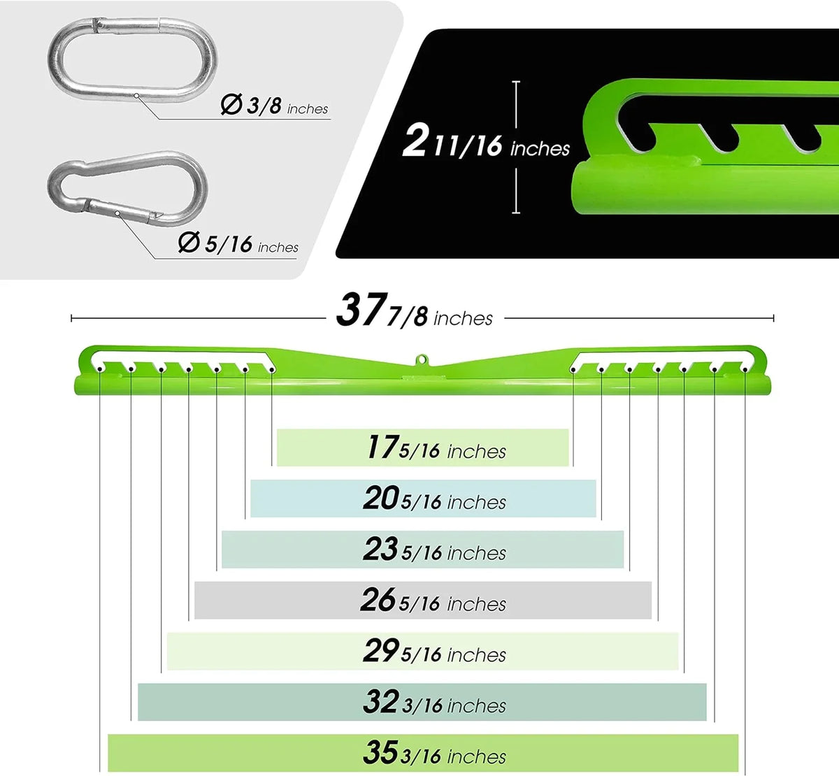 Yes4All Neutral Multi-Grip Wide  Pulldown Attachments Bar/Spreader/Paddle Grip for Home Gym Cable Pulley System Machine