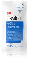 3M Cavilon No-sting Barrier Film, Nosting Br Film Applic 3 ml, (25 )