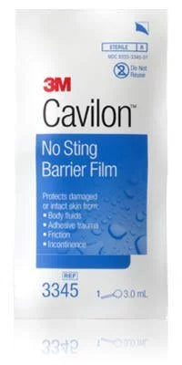 3M Cavilon No-sting Barrier Film, Nosting Br Film Applic 3 ml, (25 )