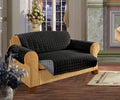 Elegant Comfort     for Pet Dog Children Kids -2      Treatment Microfiber As soft as Egyptian Cotton  Black/Gray Sofa