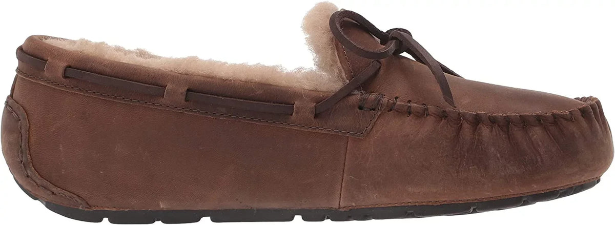 Mens Olsen Slipper 9 Tan Leather
