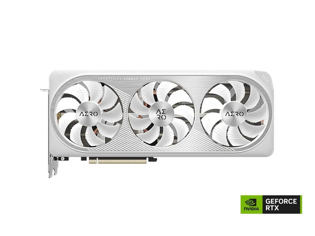 GeForce  4070   V2 12G Graphics Card, 3x  Fans, 12GB 192-bit GDDR6X, -N4070AERO OCV2-12GD Video Card