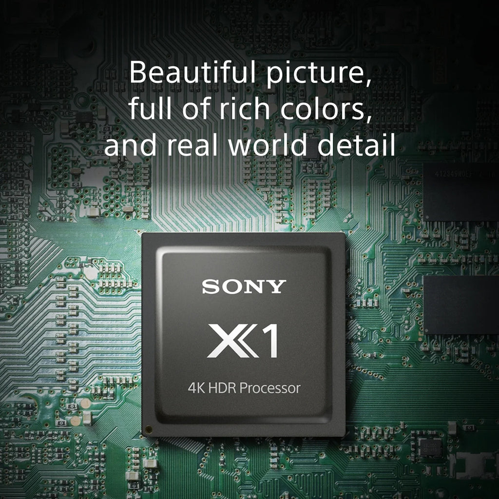 Restored Sony 50" Class 4K  (2160p)  Google Smart   X80J Series KD50X80J (Refurbished)