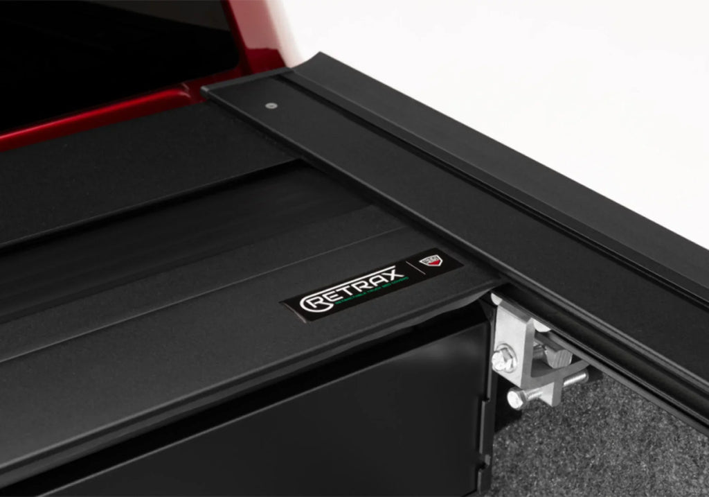Retrax By Realtruck PowertraxONE  Retractable Truck Bed Tonneau Cover | T-70841 | Compatible With Select 2007-2021 Toyota Tundra Crewmax with Deck Rail System 5' 7" Bed (66.7")