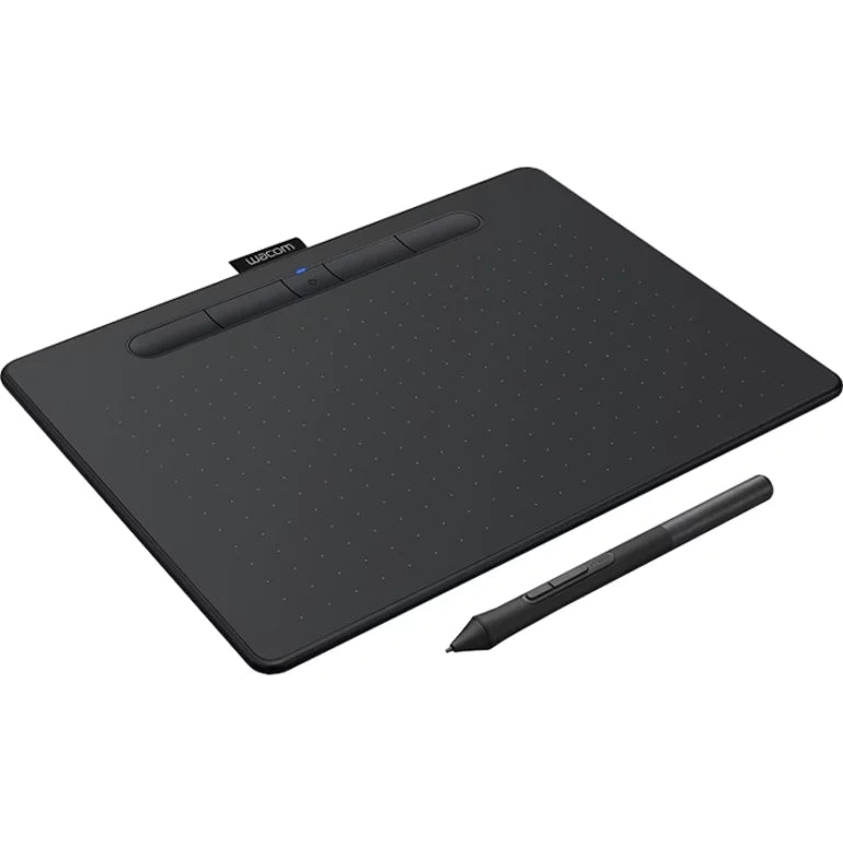 Wacom Intuos Wireless Graphics Drawing Tablet for Mac, , Chromebook & Android (medium) with Software Included, Black (CTL6100WLK0